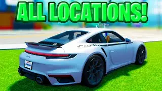 PORSCHE 911 ALL LOCATIONS Driving Empire in ROBLOX