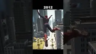 Evolution of Spider-Man Games #shorts #evolution