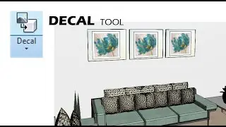 Add a painting in Revit (using Decals tool)