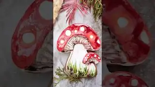 Как красиво расписать пряник?🍄 #reels #торт #пряник #тортназаказ #trending #кондитер #вкусно #love