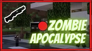 Minecraft Zombie Apocalypse Server LIVE🔴 #minecraft #minecraftserver