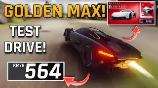Asphalt Unite : Koenigsegg Jesko Absolut Golden MAX Test Drive & Gameplay! 🤯