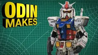 Odin Makes: Full Suit RX-78-2 Gundam Cosplay Alterations & Weathering