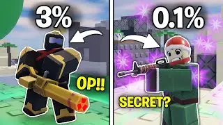 The RAREST Items in Tower Defense X | Roblox