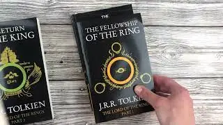 Tolkien Lord of the Rings Hobbit. Set of 4 books. Обзор