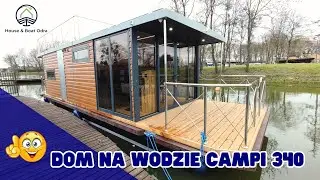 4K dom pływający Campi 340 luksus i wygoda Houseboat Hausboot Houseboatodra