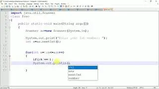 #11. 2 If, Scanner and mod with in for loop in java | Tamil