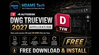 Autodesk AutoCAD DWG TrueView 2027 Free Download & Installation Guide Official Latest Version