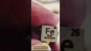Ferro: elemento 26 da tabela periódica.
