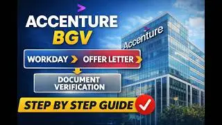 Accenture Document Verification Process Explained | BGV Step-by-Step Guide 2025 Batch