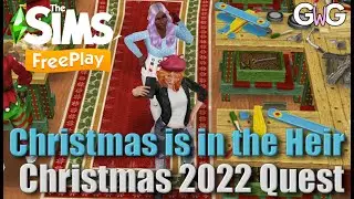 The Sims Freeplay- Christmas is in the Heir Quest🎄[Christmas 2022]