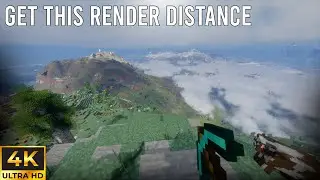 How to Install & Optimize Distant Horizons in Minecraft (Ultra Render Distance!)