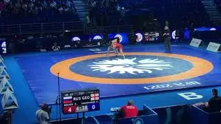 Греко-Римская борьба.Чемпионат Мира 2021.Финал 63 кг.Саид-Хусейн Бакаев(Рос..)-Диего Чхиквадзе(Гру.)