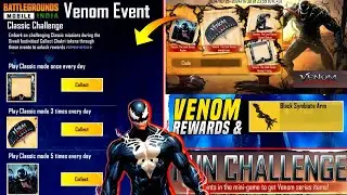 BGMI VENOM FREE SKIN REWARDS | BGMI VENOM MODE IS HERE | VENOM HORSE LOCATION | BGMI VENOM EVENT