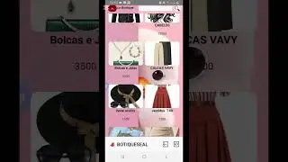 App boutique on-line
