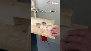 Genius DIY Wood Cutter 