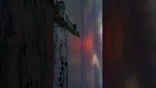 Dreh dein Handy und schau dir diesen Sonnenuntergang an