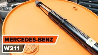 How to change a front shock strut on MERCEDES-BENZ (W211) E-Class [TUTORIAL AUTODOC]