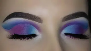 Blue and Purple Cutcrease Tutorial