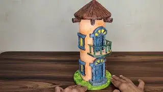 Wonderful cardboard house DIY 🤩