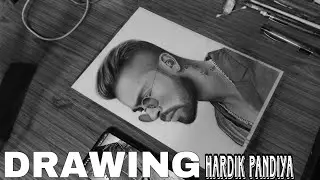 DRAWING Hardik pandiya #portrait #drawing #pencildrawing #