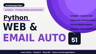 Python Web Automation | Email Sending & Browser Automation (Selenium) | HNM Technologies