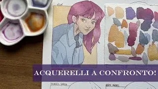 QUALI ACQUERELLI FANNO PER TE? Confronto 4 brand professionali