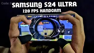 SAMSUNG S24 ULTRA 120 FPS | NEW GUNS GAME MODE | BEST 4-FINGERS CLAW HANDCAM + FULL GYRO