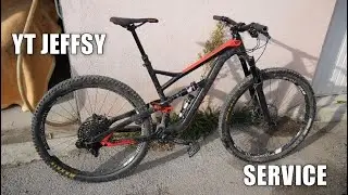 Servicing my bike YT Jeffsy 2018