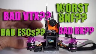 EACHINE LIZARD 95 *UPGRADES, EVERYTHING MUST GO!!!  BNF NIGHTMARE...