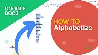 How To Alphabetize In Google Docs