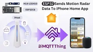 ESP32 HLK-LD2410 mmWave Radar Interface
