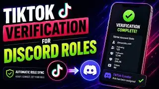 TikTok Verification for Discord Roles (Automatic Role Sync)