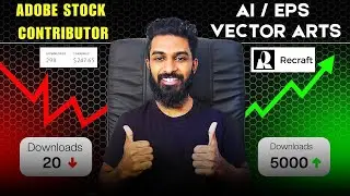 How to Upload  VECTOR AI / EPS Formats on ADOBE STOCK CONTRIBUTOR SINHALA 2025