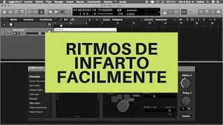 Como hacer Baterias MIDI Facilmente - Drummer Logic proX - Tutorial en Español - Sonido Humano