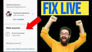 How to fix an error occurred youtube problem | an error occurred | this action isn't allowed YouTube