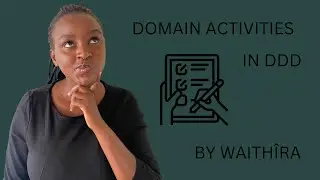 Domain Activities in Domain-Driven Design #ddd #domaindrivendesign #tacticaldesign #domainactivities