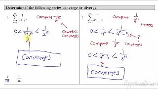 Calculus BC – 10.6 Comparison Tests for Convergence
