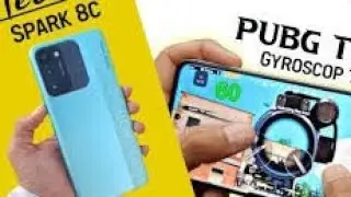 Tecno 8c Spark PUBG Mobile Test FPS 2025 
