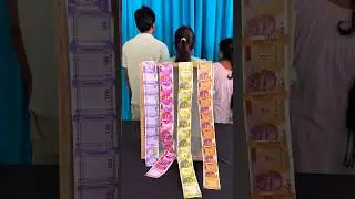 Mide blowing challenge money #shorts