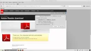 install adobe reader in Linux Mint 13