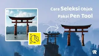 Cara Seleksi Objek Menggunakan Pen Tool | Selection Tool - PHOTOSHOP TUTORIAL