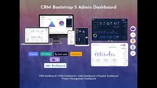CRMi – Bootstrap 5 Admin Templates With Bootstrap UI Kit