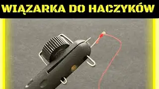 Can't you tie the hook? There is an easy way to do this. Hook strapping machine