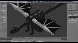 07. Rigging a videogame character in Blender.