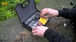 Gletcher CLT 1911 Зарядка магазина и подготовка к стрельбе Colt 1911