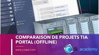 COMPARAISON DE PROJETS TIA PORTAL