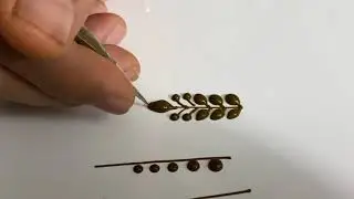 Henna Art Basic Shapes, Vines and patterns | A Video for Beginners