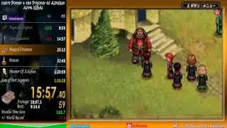 Harry Potter and the Prisoner of Azkaban GBA Speedrun 1:18:39 [Former WR]