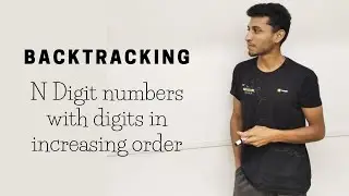 11 N Digit numbers with digits in increasing order